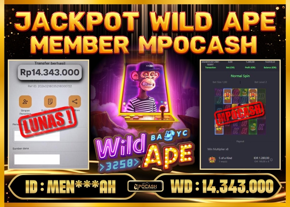 MPOCASH JACKPOT WILD APE